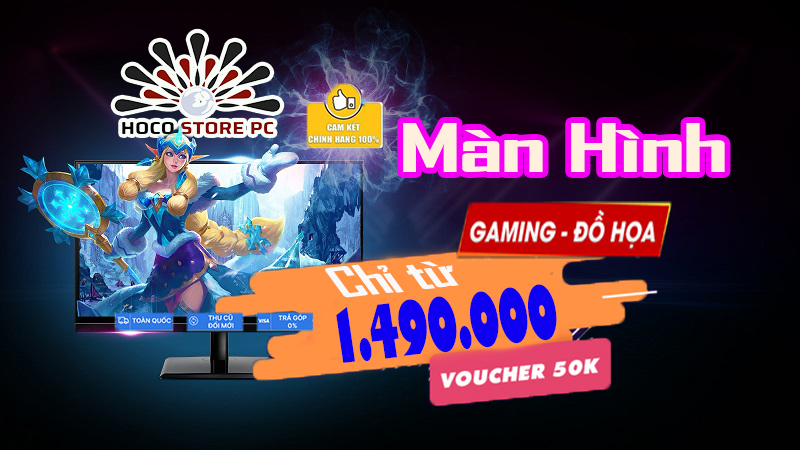 Màn Hình Cho Học Tập Và Gaming Không ảnh hưởng tới mắt