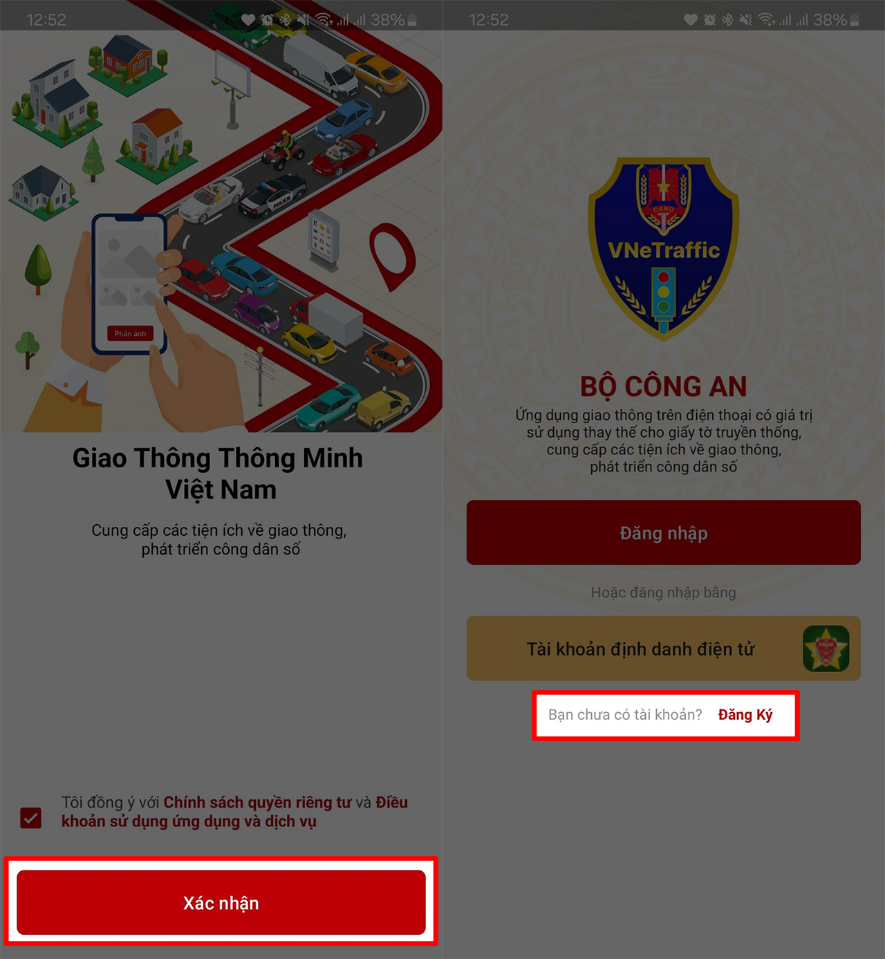 Hướng dẫn cách gửi phản ánh vi phạm giao thông qua VNeTraffic
