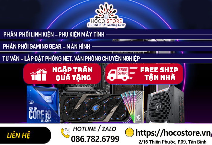 Nhà Phân Phối Phụ Kiện Máy Tính Chính Hãng