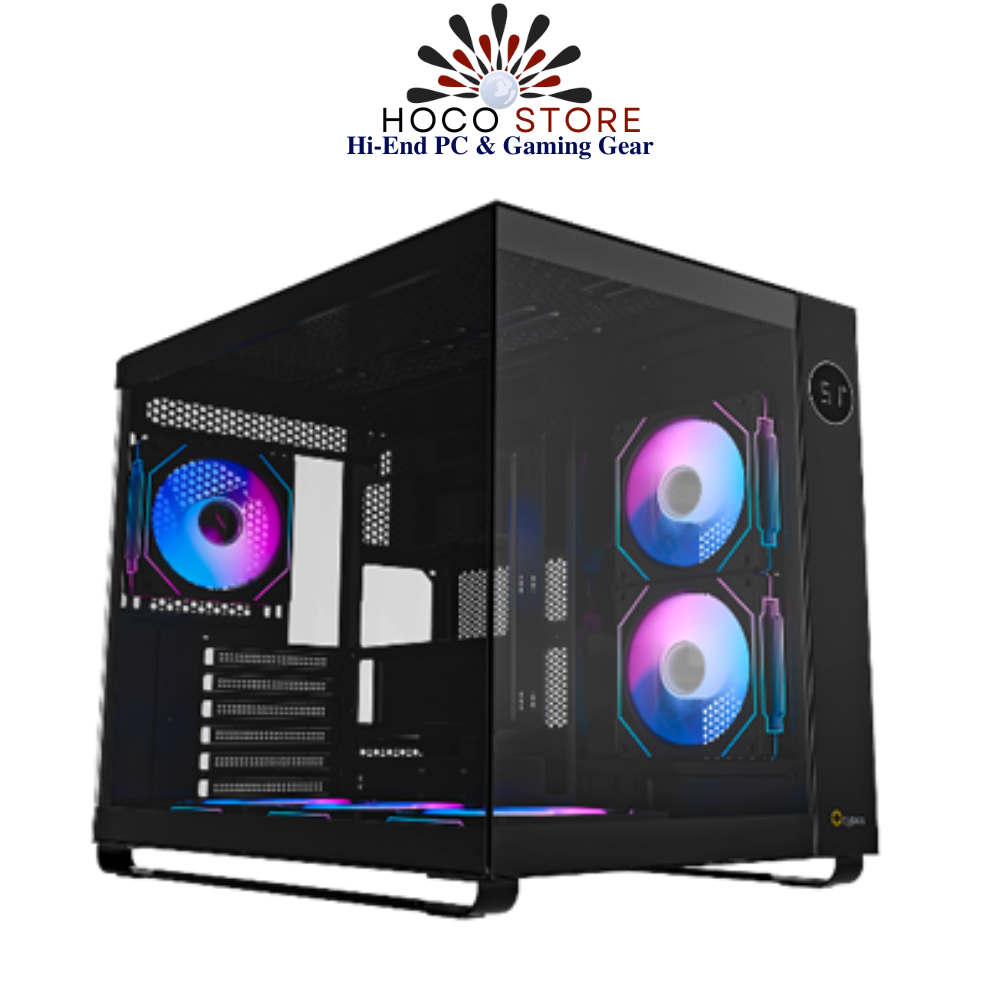 Vỏ Case Máy Tính Ocypus Iota C70 BK ARGB