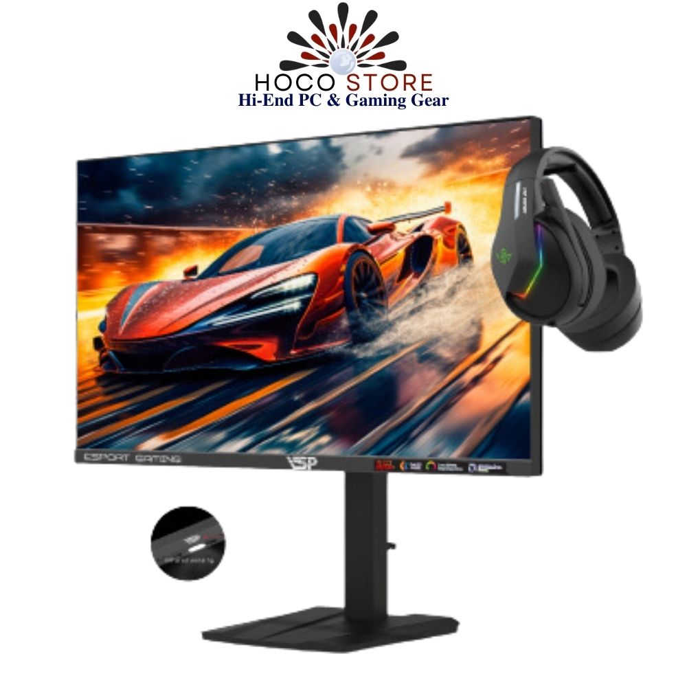 Màn hình VSP Gaming IP2518S2 25 Inch IPS Xoay 180 Độ 180Hz